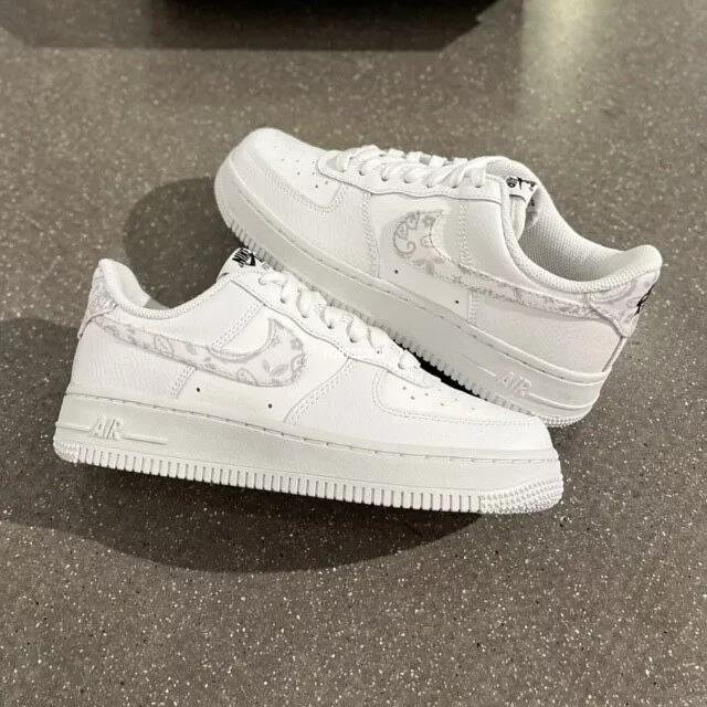 Nike Air Force 107 Low 變形蟲 腰果花 經典男女滑板鞋 Dj9942 100 Yahoo奇摩拍賣