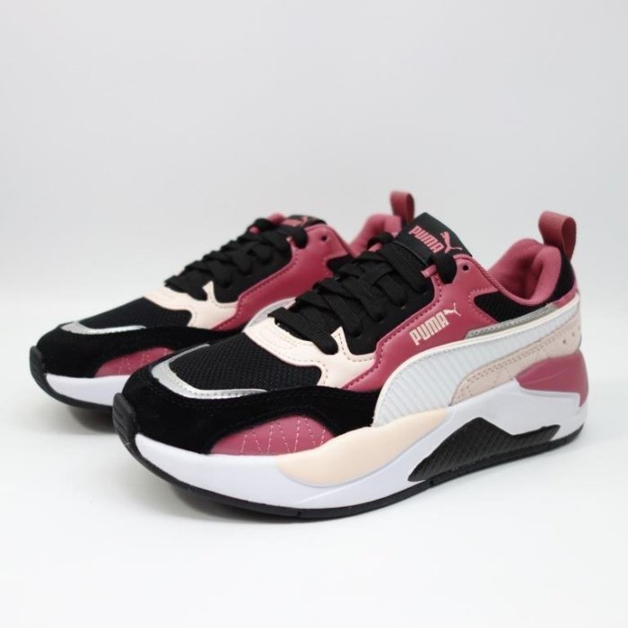 PUMA X-Ray 2 Square SD 慢跑鞋 運動鞋 氣墊 黑粉 女款 383203 10