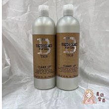 美國愛買 TIGI BED HEAD FOR MEN 純淨男孩 純淨洗髮精 純淨修護素  750ml 附壓頭 公司貨