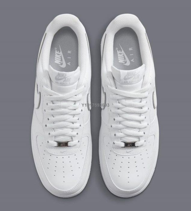 Nike Air Force1  白 全白休閒百搭滑板鞋DV0788-100 男女鞋