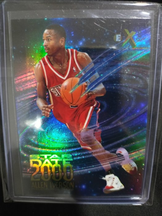 1996 Skybox E-X 2000 Star Date Allen Iverson - MINT RC Rooki