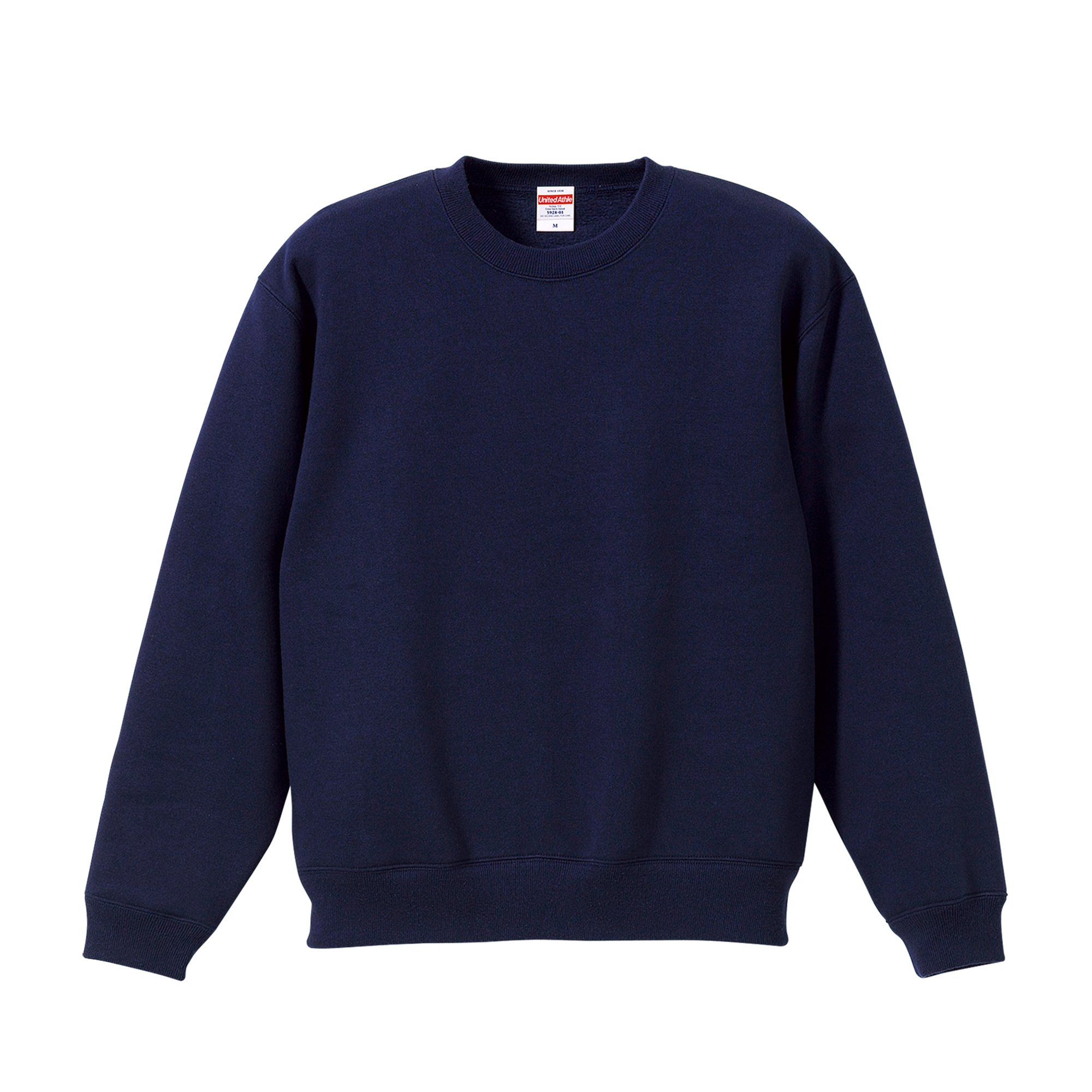 Dou Partner】日本United Athle 10oz T/C 內刷毛圓領大學T恤酒紅色