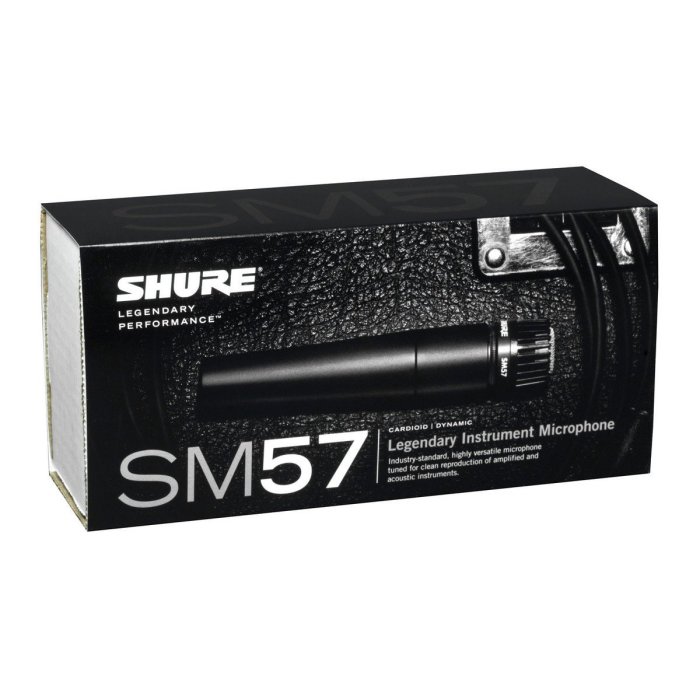 禾豐音響 公司貨保1年 Shure SM57 SM-57 音箱收音麥克風 另e845s  beta58 sm58