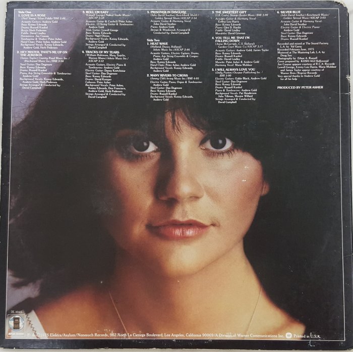 {夏荷 美學生活小舖}西洋黑膠 琳達·朗絲黛  Linda Ronstadt Prisoner In Disguise