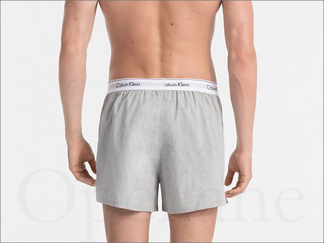 Calvin Klein CK 男內著 卡文克萊黑灰色寬鬆四角褲 平口褲 內褲 兩件一組 S M L XL 號