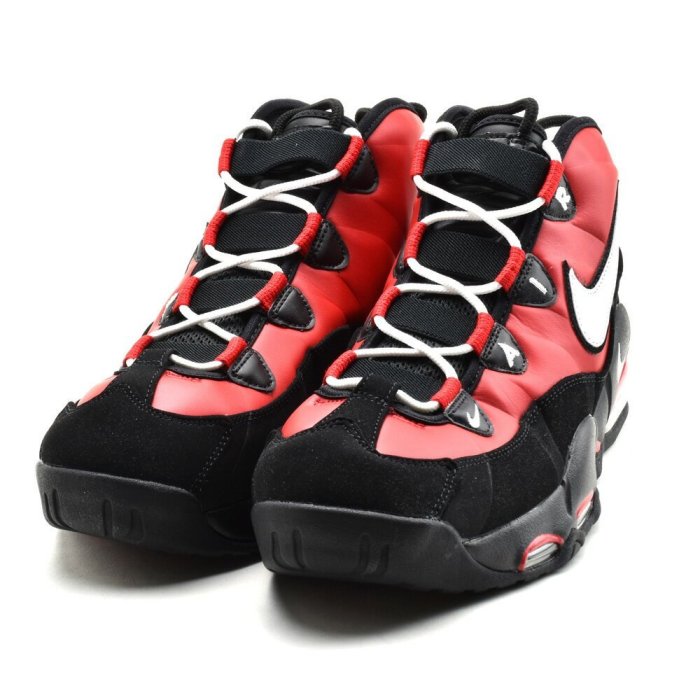 =CodE= NIKE AIR MAX UPTEMPO 95 皮革籃球鞋(紅黑)CK0892-600 PIPPEN 預購