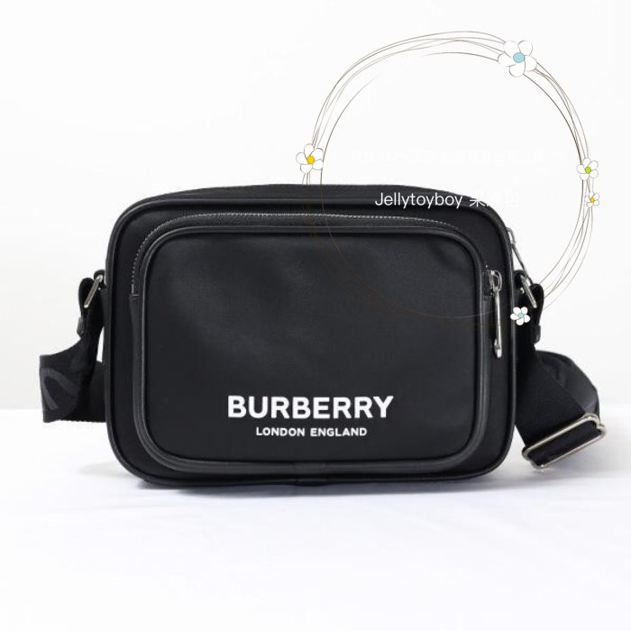 美國連線 BURBERRY 印花大字母款 80490941 Paddy BAG 相機包 郵差包 斜背包 全新正品