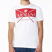 【A/X男生館】【ARMANI EXCHANGE LOGO短袖T恤】【AX002F1】(L)