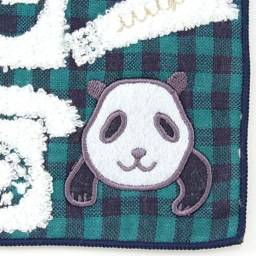 obuchiakiko 毛巾手帕 熊貓和雜貨