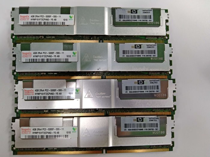 【微風3c】SK海力士 hynix記憶體 DDR2 667 4G FB-DIMM 雙面 伺服器專用 超取
