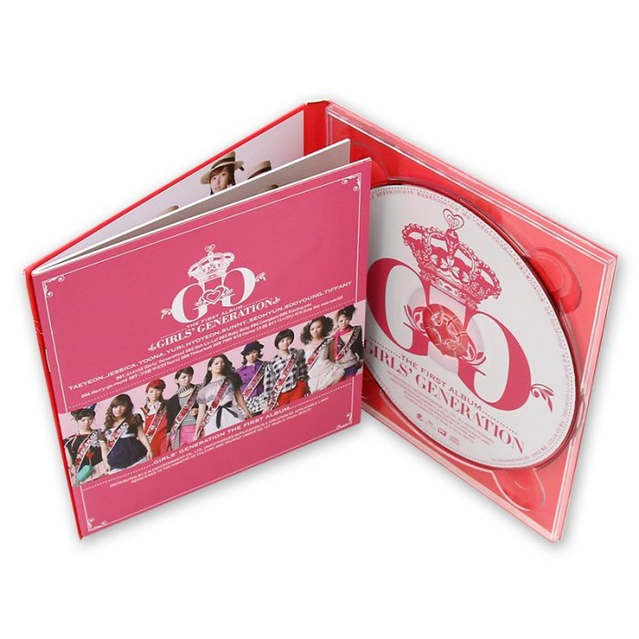 正版 少女時代 同名專輯 Girls Generation CD+寫真集