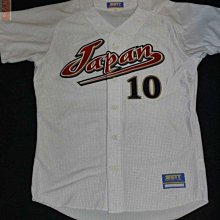 貳拾肆棒球--日本帶回珍品！ZETT日本大學棒球代表隊10號球衣/日製