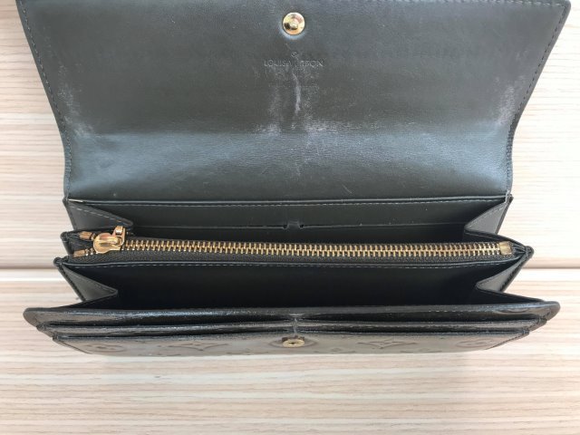 二手家具台中權威 LOUIS VUITTON LV漆皮長夾(限量款)  ▪ 台北中古傢俱家電收購名牌精品手錶手鍊皮包項鍊