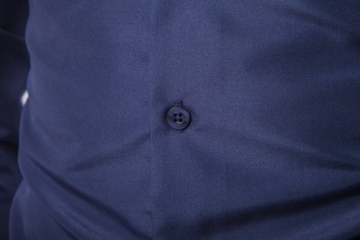 素面襯衫 M-3XL 新款英倫大碼男款長袖襯衫 商務休閒 純色翻領開衫襯衫高品質 5色 大尺碼 型男風