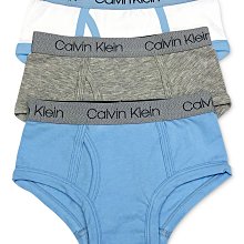 ☆【CK男生館】☆【CK COTTON STRETCH三角內褲】☆【CKU001B4】青年版(XL)☆三件組