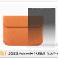 ☆閃新☆預訂~耐司 NISI 方型濾鏡 Medium ND4 0.6 漸變鏡 100X150mm 中灰漸變方鏡 降2格