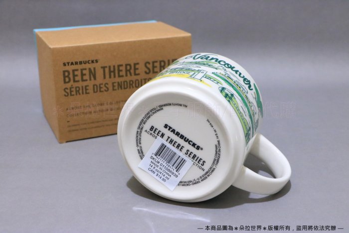 ⦿ 溫哥華 Vancouver 》星巴克 STARBUCKS 城市馬克杯 BEEN THERE系列 加拿大 414ml