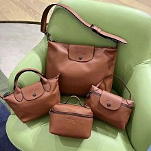 2024新品上市~法國 LONGCHAMP Le Pliage Xtra牛皮系列單肩包斜跨包*附購證