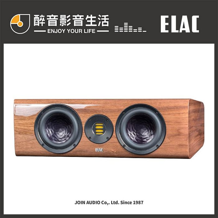 【醉音影音生活】德國 Elac Vela CC 401 中置喇叭/揚聲器.台灣公司貨