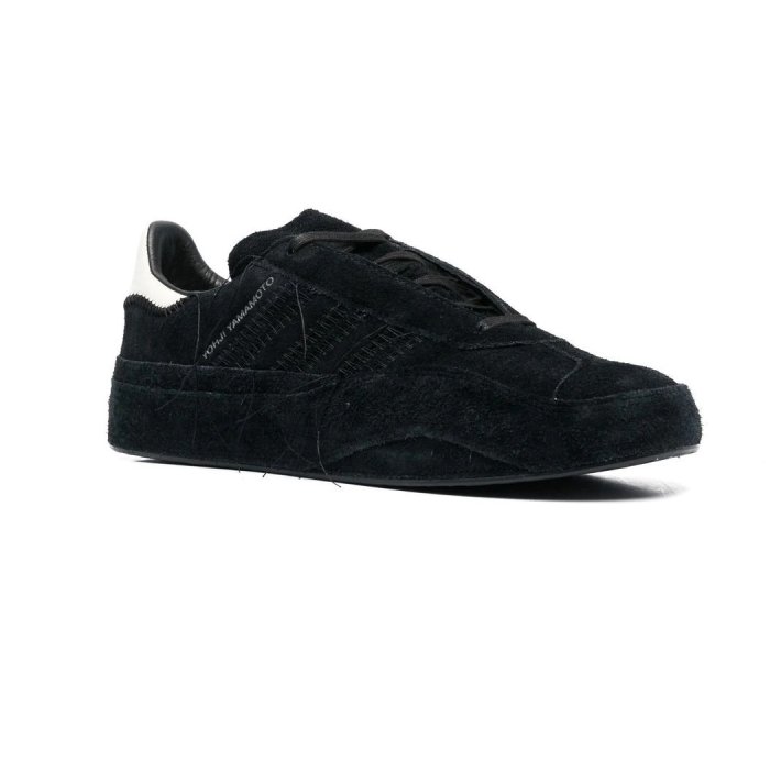 [全新真品代購-S/S23 SALE!] Y-3 黑色麂皮 Gazelle 休閒鞋 / 運動鞋 (Y3) adidas