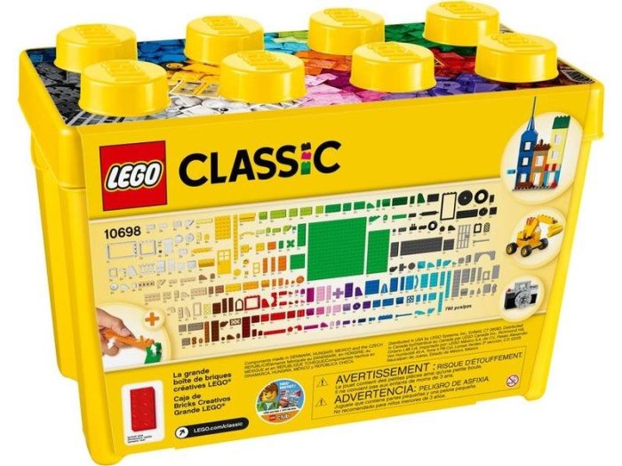 積木總動員 樂高 LEGO 10698 大型創意拼砌盒 Large Creative Brick Box