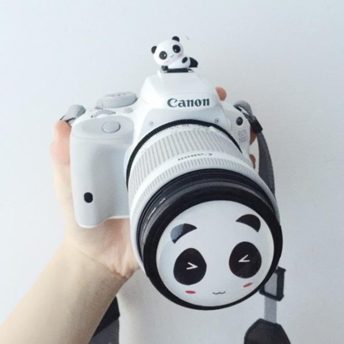 熊貓鏡頭蓋 67mm Canon 佳能90D 80D 70D 77D 850D 750D 760D單眼相機
