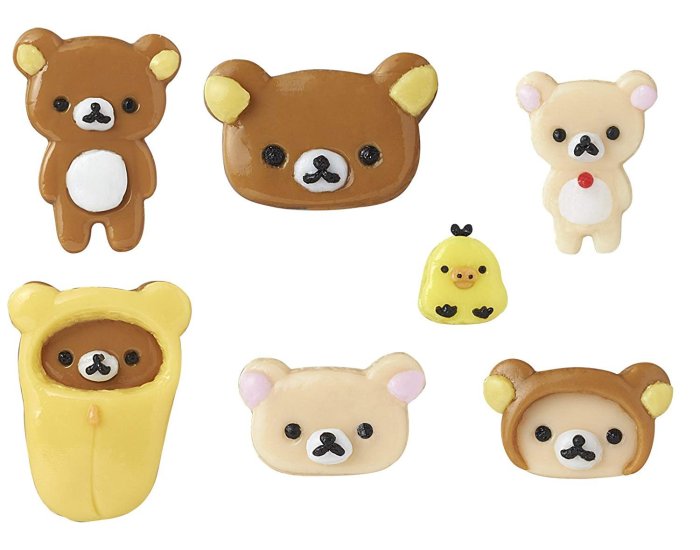 日本 拉拉熊 懶懶熊 Pucclay 黏土角色製作模型 益智玩具 創意 禮物 聖誕 Rilakkuma 三麗鷗【全日空】