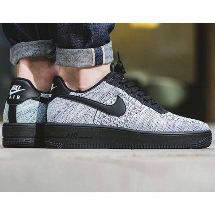 【正品】Nike Air Force1 ULTRA FLYKNIT AF1 藍色 編織鞋 817419-401