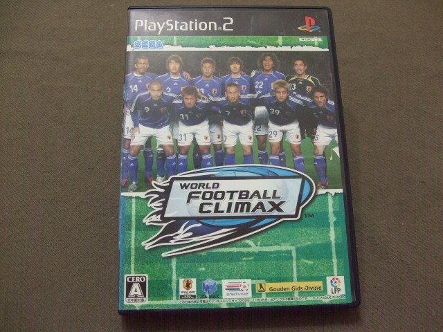 『懷舊電玩食堂』《正日本原版》【PS2】實體拍攝World Football climax 世界足球顛峰 (盒書)