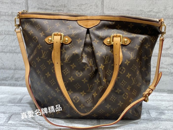 《真愛名牌精品》LV M40146 PALERMO GM 手提/斜背兩用包 **82成新**(59443)