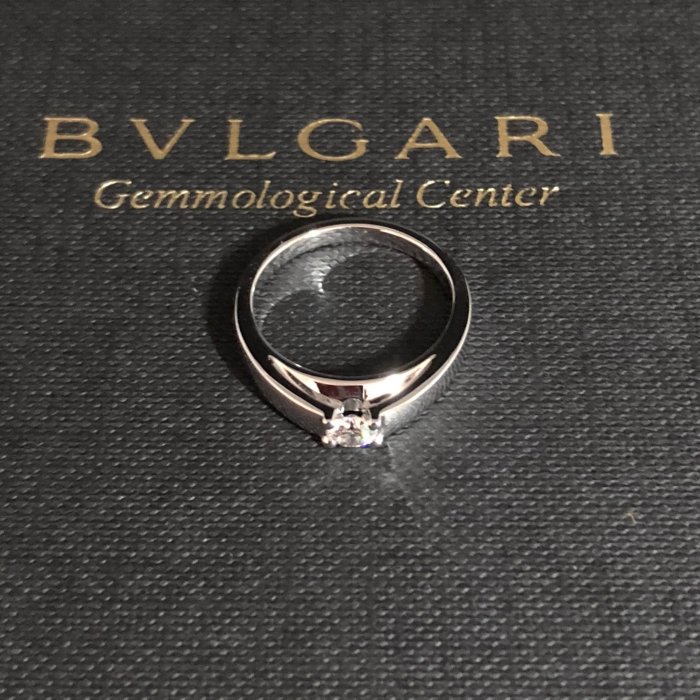 《三福堂國際珠寶名品1178》Bvlgari 寶格麗鑽戒 E VVS2 (GIA證)