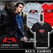 【Men Star】免運費 對 超人 LOGO 短袖T桖 棉T 正義曙光 男 女 媲美 uniqlo lativ stage superman