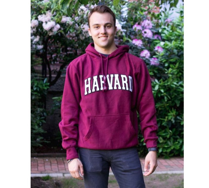 《FOS》美國 Harvard 哈佛 大學 帽T 連帽 T恤 男生 棉質 校園 運動 2019新款 林書豪 禮物