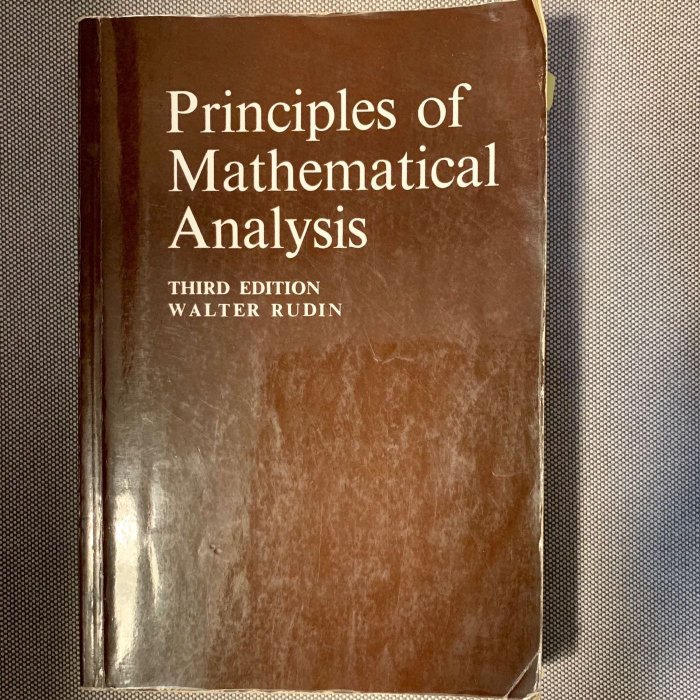 [絕版品]Principles of Mathematical Analysis ISBN-10: 9579590648