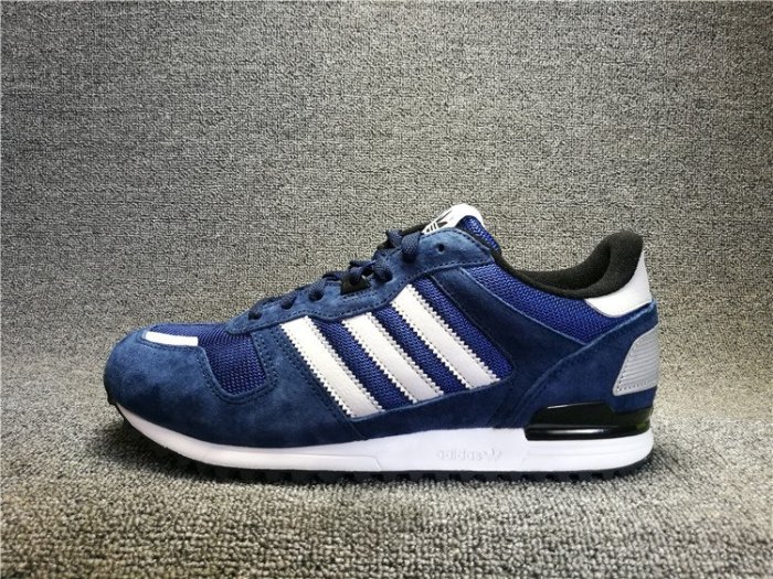 Adidas Originals ZX700 網面透氣跑步鞋 深藍白 男鞋 S79182