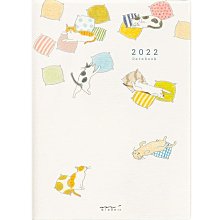 《FOS》日本 2022 可愛 貓咪 手帳本 日記 筆記本 記事本 新年 貓奴必備 禮物 送禮 新款 文創