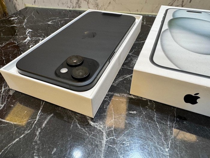 🎈出清拆封全新品🎈🍎 Apple iPhone15 128GB黑色🍎螢幕6.1吋🔥台灣公司貨🔥