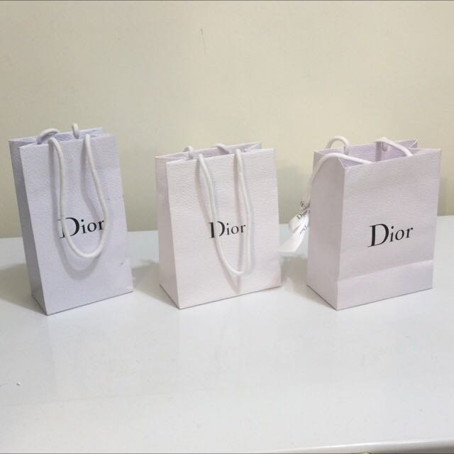 全新Dior 迪奧專櫃紙袋(小) 緞帶/緞帶小紙袋| Yahoo奇摩拍賣