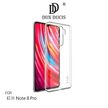 --庫米--Imak Redmi 紅米 Note 8 Pro 羽翼II水晶殼(Pro版) 透明硬殼 吊飾孔 全包覆