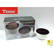 ~湘豆咖啡~ 附發票 TIAMO Cupping Cup 專業雙色 U型杯測杯/杯測杯 陶瓷材質200ml *6入-免運