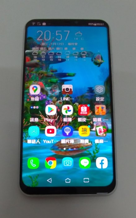 ASUS ZenFone 5Z { Zs620KL } 6.2吋 全螢幕手機 (6G/64G) Android 10 二手 外觀九成新 使用功能正常