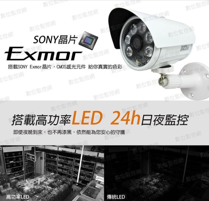 AHD 9台 500萬 SONY晶片 紅外線 彩色攝影機  2560*1920 TVI CVI IP67