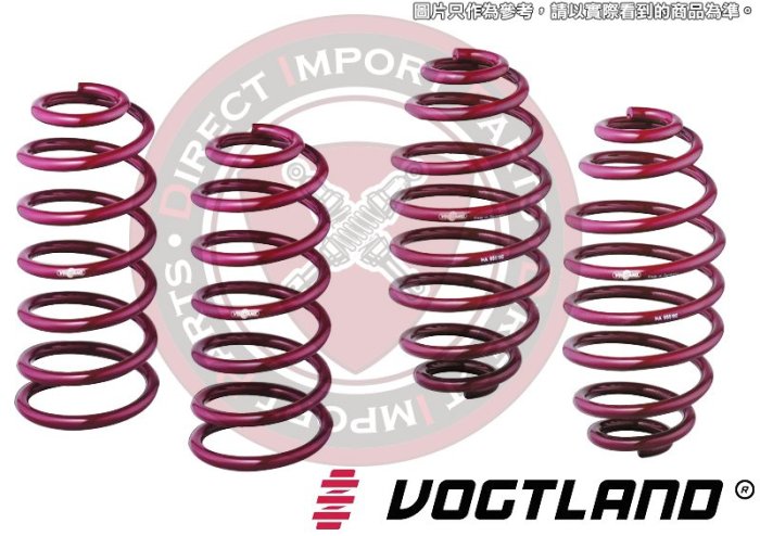 DIP 德國 Vogtland Sport Springs 短彈簧 Opel 歐普 Astra J 09+ 專用