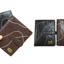 ~雪黛屋~CL 信用卡夾證件夾包100%進口牛皮活動型證件透明夾穿釦型主袋WJFP6549