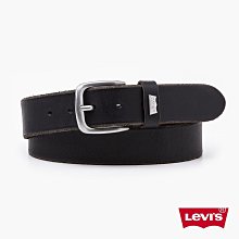 ☆【LEVI'S配件館】☆【全新LEVI`S經典LOGO真皮皮帶】 ☆【LSB001B6】☆(黑色)