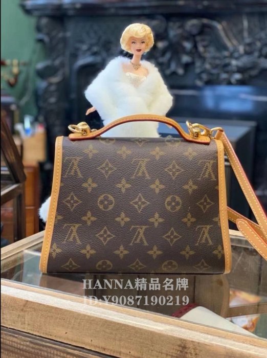 HANNA精品LV Monogram M44919 LV IVY 手袋 單肩包 斜挎包