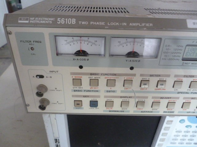 NF 5610B TWO PHASE Lock in Amplifiers 鎖相放大器 訊號放大器