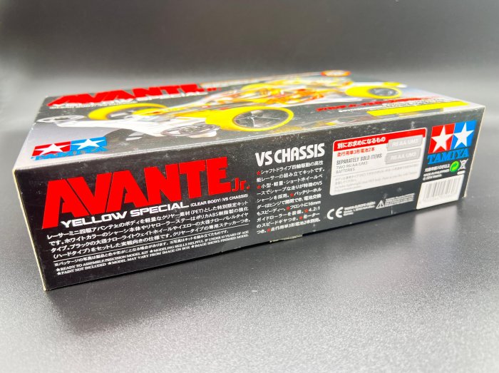 TAMIYA 1/32 AVANTE YELLOW SPECIAL MiNi 4WD #95060