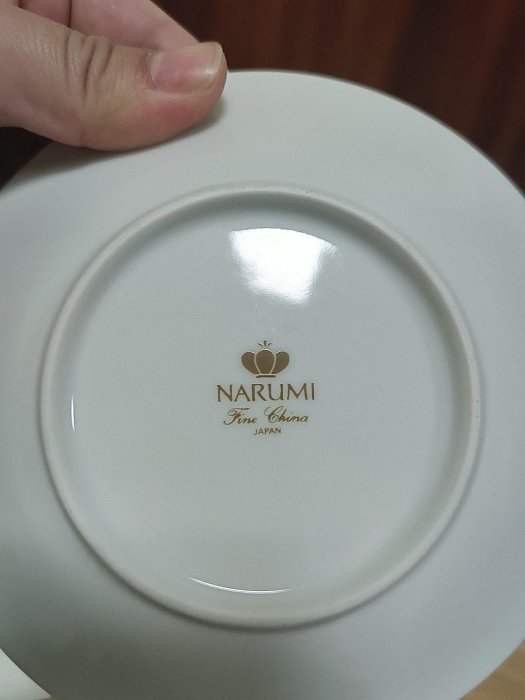 日本回流瓷器 NARUMI 鳴海三花片碟子 小盤子