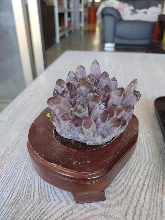 佳賀藝品 EIH 紫水晶簇 黃69